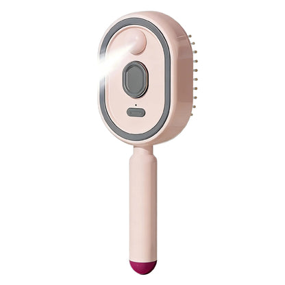 🔥Electric Spray Air Cushion Massage Hair Comb – Anti-Tangle & Essential Oil Mist Brush